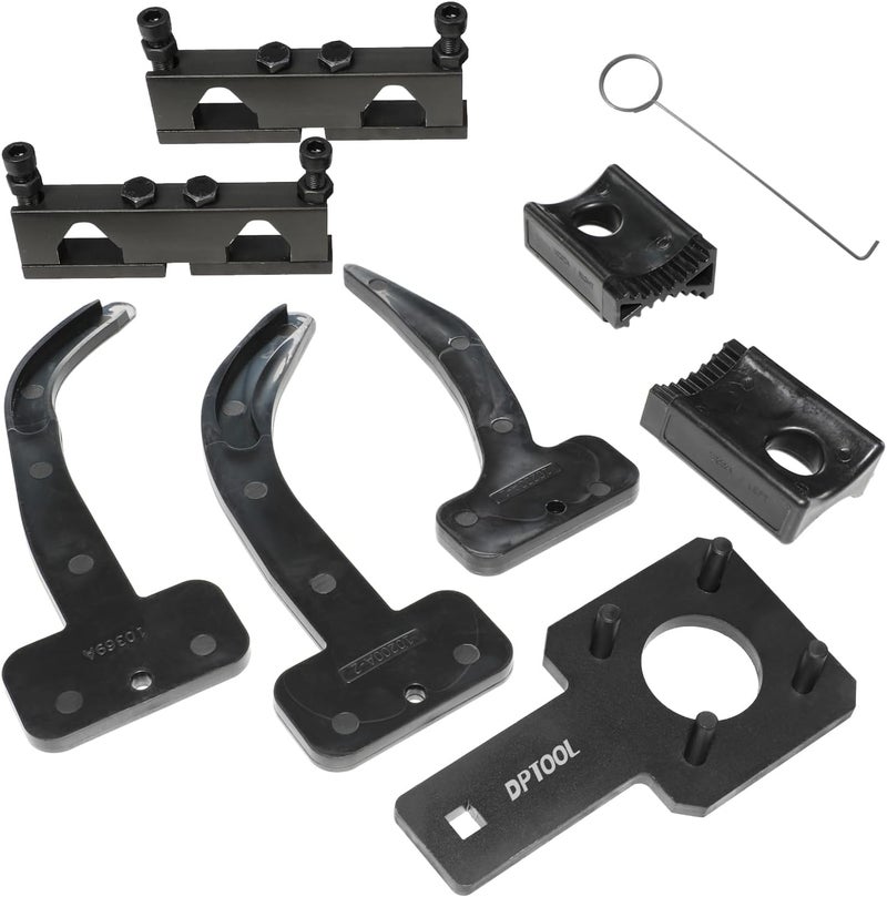 DPTOOL Camshaft Phaser Timing Chain Tool Camshaft Holding Tool Crankshaft Pulley Wrench Compatible with VW Jeep Chrysler Dodge 3.6L Pentastar Engine Replace 10200A 10202 10369 10198A 2025200090 - Image 2